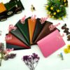 Personalized vegan leather passport cover for women – stylish and eco-friendly travel companion