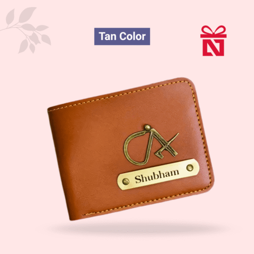 Premium custom name wallet crafted for identity and style – personalized men’s wallet