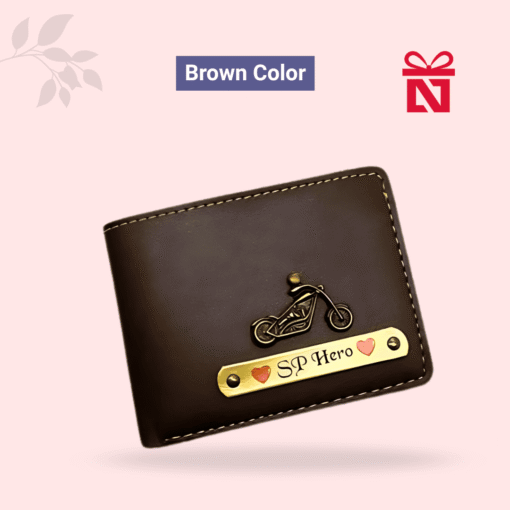 Premium custom name wallet crafted for identity and style – personalized men’s wallet