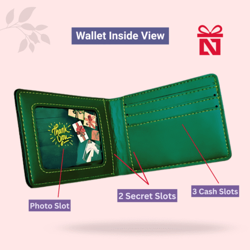 Premium custom name wallet crafted for identity and style – personalized men’s wallet