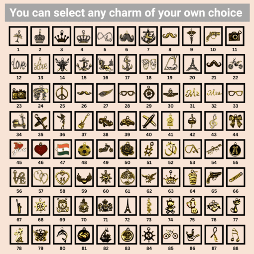 Newgenkart customizable charms – select your own charm design