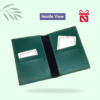 Signature olive green passport case – personalized travel accessory customized for every journey