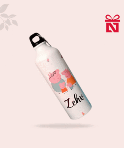 Personalized kids water bottle with name and favorite cartoon character – fun and custom hydration bottle for children