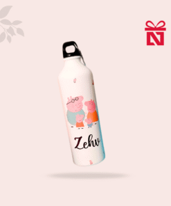 Personalized kids water bottle with name and favorite cartoon character – fun and custom hydration bottle for children