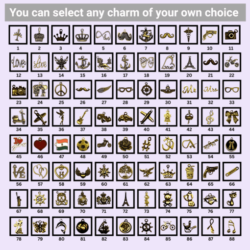 Newgenkart customizable charms – select your own charm design