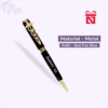 Personalized doctor’s pen with custom engraved coat-shaped pen stand – thoughtful gift for medical professionals