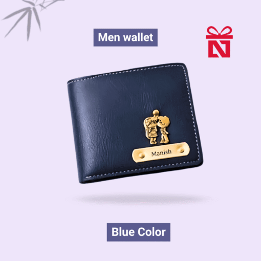 Personalized leather wallet for men and sling bag for women – perfect anniversary or wedding gift set for couples