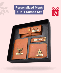 Men’s personalized 4-in-1 gift set – ultimate customized gift for all occasions