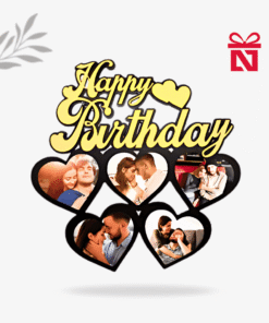 Personalized Happy Birthday Photo Frame | Customized for Your Special Moments | Personalized with Love