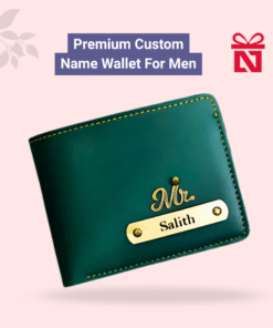 Premium custom name wallet crafted for identity and style – personalized men’s wallet