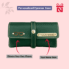 Olive Luxury Faux Leather Eyewear Case Customized For You