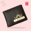 Brown Luxury Personalized Executive Wallet Premium Design With Name & Charm Personalization