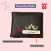 Brown Luxury Personalized Executive Wallet Premium Design With Name & Charm Personalization