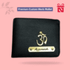 Black Premium Custom Men’S Wallet Personalized For Style & Function Custom Crafted For You