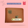 Tan Premium Custom Men’S Wallet Personalized For Style & Function Custom Crafted For You
