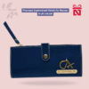 Blue Premium Customized Clutch For Women Customized For Her