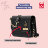 Black Premium Personalized Sling Bag For Her The Perfect Gift For Her A Unique Gift She’Ll Love