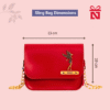 Red Premium Personalized Sling Bag For Her The Perfect Gift For Her A Unique Gift She’Ll Love