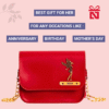 Red Premium Personalized Sling Bag For Her The Perfect Gift For Her A Unique Gift She’Ll Love